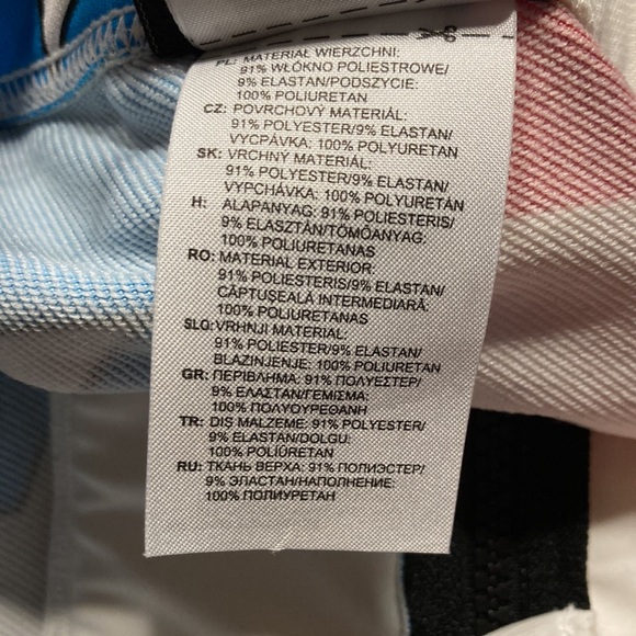 JEREMY SCOTT x ADIDAS American flag shorts size small - Picture 8 of 9